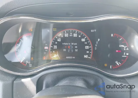 2019 Dodge Durango R/T z USA, uszkodzony, nr VIN 1C4SDJCT2KC764832